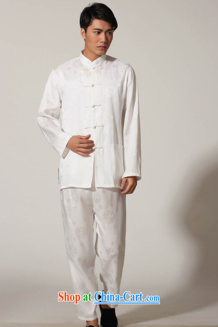 Ko Yo vines into exciting and 2015 New Men Tang is a solid color kit Chinese leisure men and Tai Chi clothing ancient, for long-sleeved T-shirt kung fu set damask M M 0050 0050 - D XXXL pictures, price, brand platters! Elections are good character, the national distribution, so why buy now enjoy more preferential! Health