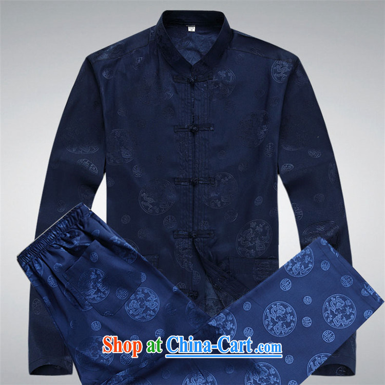 The Luo, 2015 New China wind long-sleeved middle-aged men Tang is the long-sleeved Chinese package red package XXXL pictures, price, brand platters! Elections are good character, the national distribution, so why buy now enjoy more preferential! Health