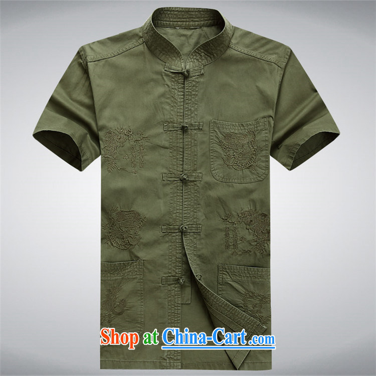 Vladimir Putin in the older male Chinese Tang with summer short-sleeved cotton shirt Dad loaded Chinese shirt large, Grandpa summer card its color XXXL pictures, price, brand platters! Elections are good character, the national distribution, so why buy now enjoy more preferential! Health