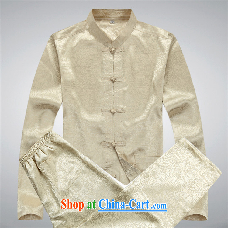 The chestnut mouse men and Chinese men's long-sleeved jacket Kit Chinese style Chinese large, Han-practitioners serving casual white package XXXL pictures, price, brand platters! Elections are good character, the national distribution, so why buy now enjoy more preferential! Health