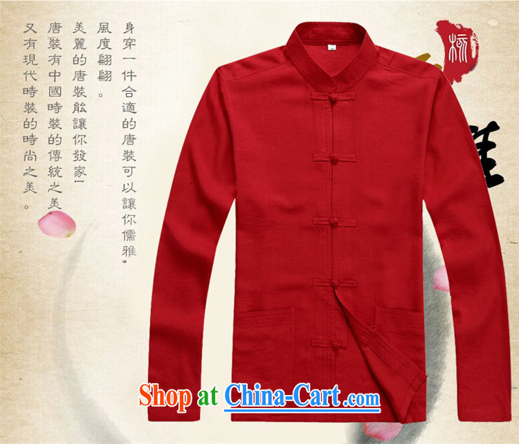 The poppy the mouse is, middle-aged men Tang replace linen package long-sleeved middle-aged and older Chinese cynosure serving father with dark blue Kit XXXL pictures, price, brand platters! Elections are good character, the national distribution, so why buy now enjoy more preferential! Health