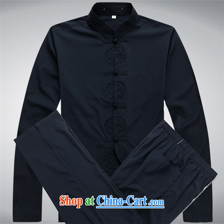 The Beijing spring and summer, Chinese men, older men's cotton Chinese package leisure the long-sleeved, loose father with pale yellow package XXXL pictures, price, brand platters! Elections are good character, the national distribution, so why buy now enjoy more preferential! Health