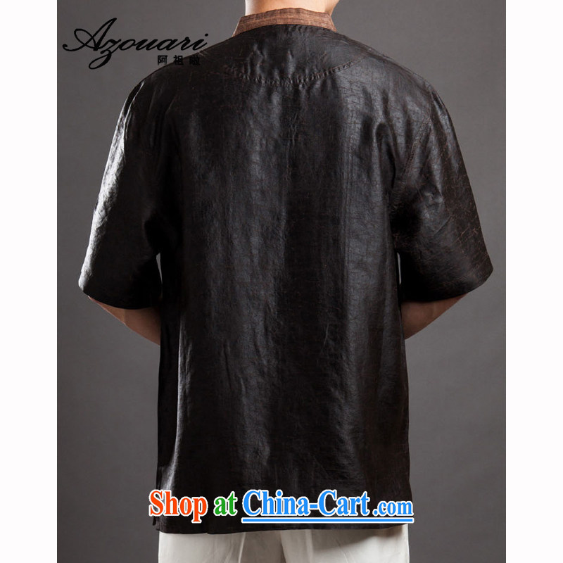 The TSU defense (Azouari) Men's Chinese short-sleeve fragrant cloud yarn Chinese men's retro, JP for coffee 52, Cho's (AZOUARI), and, on-line shopping