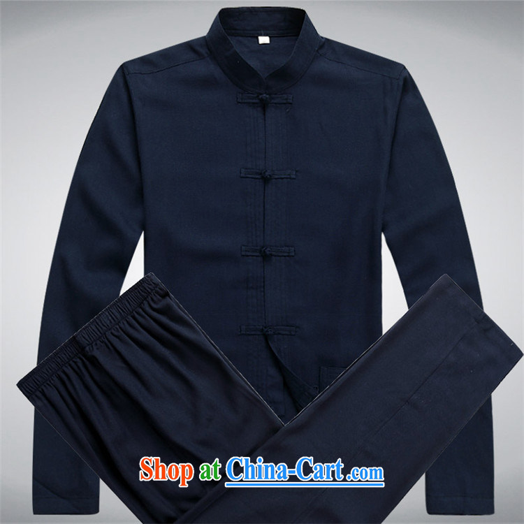 Putin's European Summer new, Chinese men's long-sleeved T-shirt and older persons, served Chinese style men's long-sleeved Kit gray suit XXXL pictures, price, brand platters! Elections are good character, the national distribution, so why buy now enjoy more preferential! Health