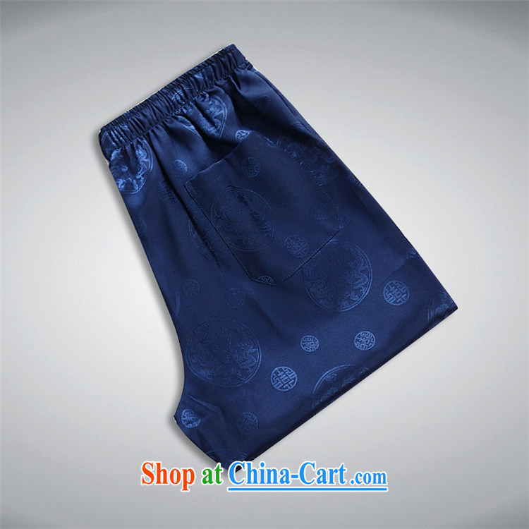 The chestnut mouse spring and summer men's Chinese Kit long-sleeved older persons in China, and the Chinese Tang Replace Blue Kit XXXL pictures, price, brand platters! Elections are good character, the national distribution, so why buy now enjoy more preferential! Health