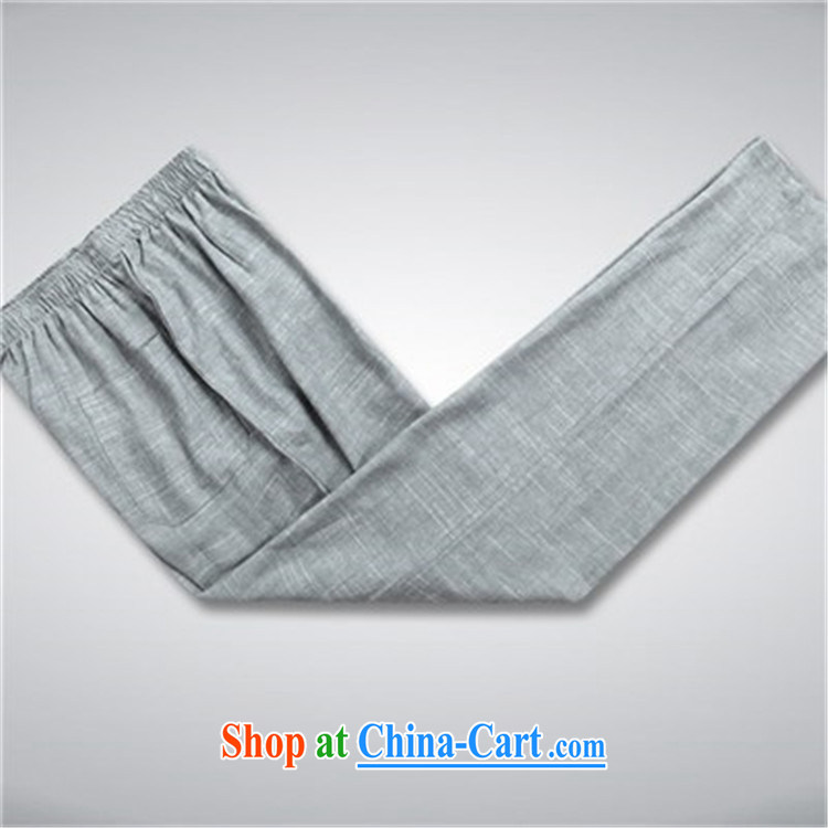 The chestnut mouse spring China wind men's linen Chinese long-sleeved kit, older persons spring Chinese male blue gray package XXXL pictures, price, brand platters! Elections are good character, the national distribution, so why buy now enjoy more preferential! Health
