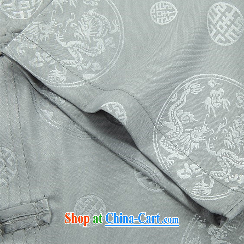 The Carolina boys spring/summer men's Chinese package short-sleeve older persons in China, and the Chinese grandfather summer Blue Kit XXXL, the Carolina boys (AICAROLINA), shopping on the Internet
