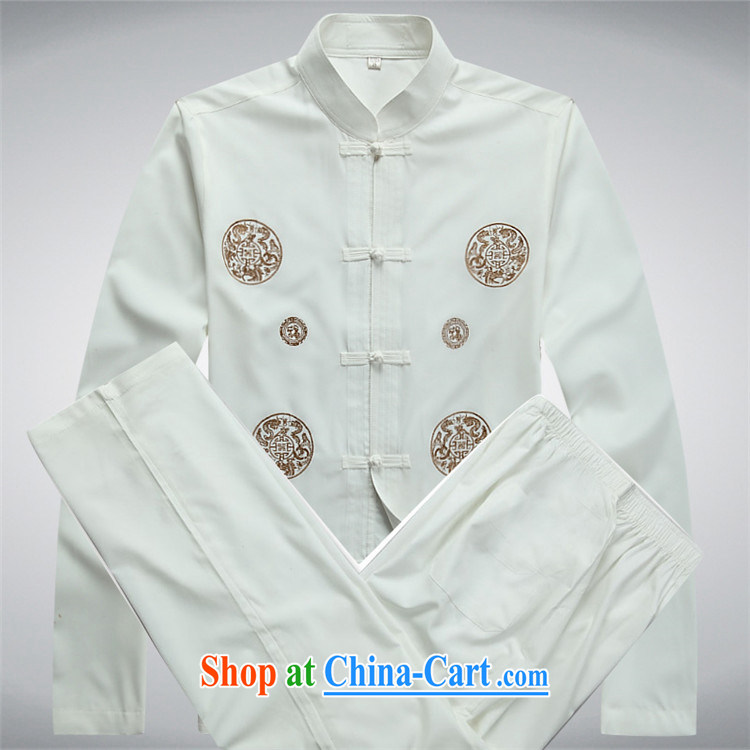 Vladimir Putin in the older men Tang load package summer Chinese long-sleeved Kit Chinese Ethnic Wind Tang Mounted With Grandpa white package XXXL pictures, price, brand platters! Elections are good character, the national distribution, so why buy now enjoy more preferential! Health