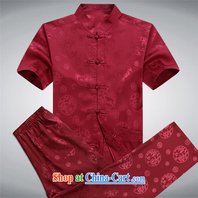 The chestnut mouse male Chinese, older men and summer short sleeve fitted dress Chinese father loaded the code gray package XXXL pictures, price, brand platters! Elections are good character, the national distribution, so why buy now enjoy more preferential! Health