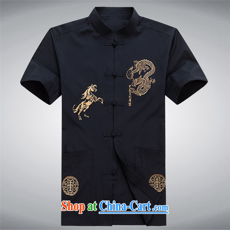 The chestnut Mouse middle-aged and older Chinese men and a short-sleeved shirt older persons older persons Grandpa Summer Load men father loaded T-shirt red XXXL pictures, price, brand platters! Elections are good character, the national distribution, so why buy now enjoy more preferential! Health