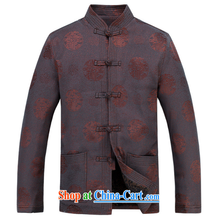 The Luo, China wind spring Chinese men and Chinese father jackets, old fashion brown XXXL pictures, price, brand platters! Elections are good character, the national distribution, so why buy now enjoy more preferential! Health