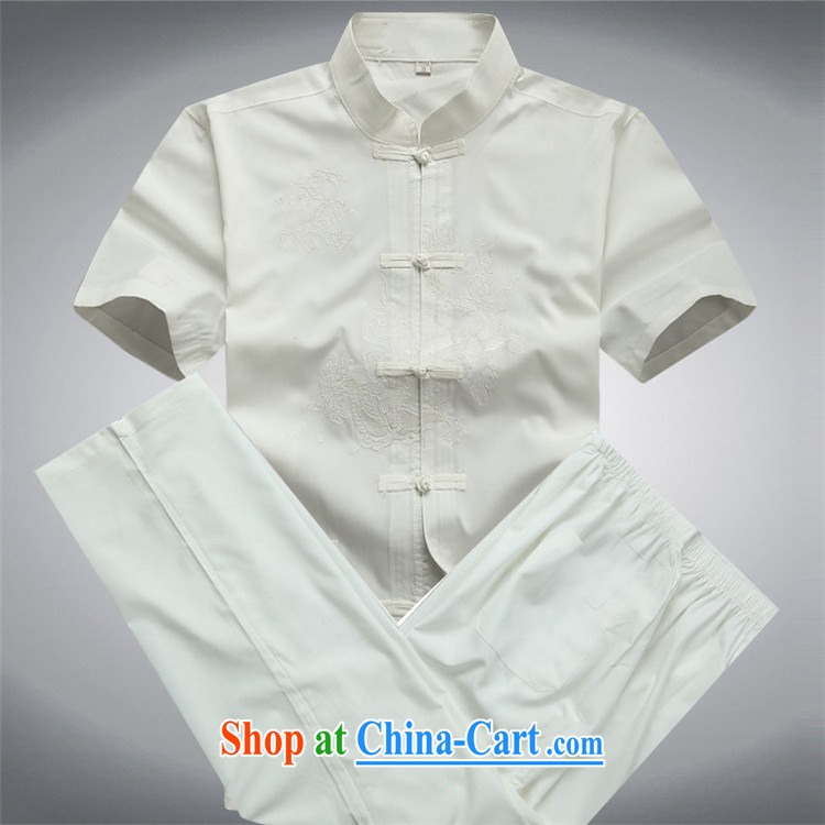 The chestnut mouse spring and summer men's Chinese package short-sleeved middle-aged and older Chinese style Chinese men's grandfather summer short-sleeved Chinese White package XXXL pictures, price, brand platters! Elections are good character, the national distribution, so why buy now enjoy more preferential! Health