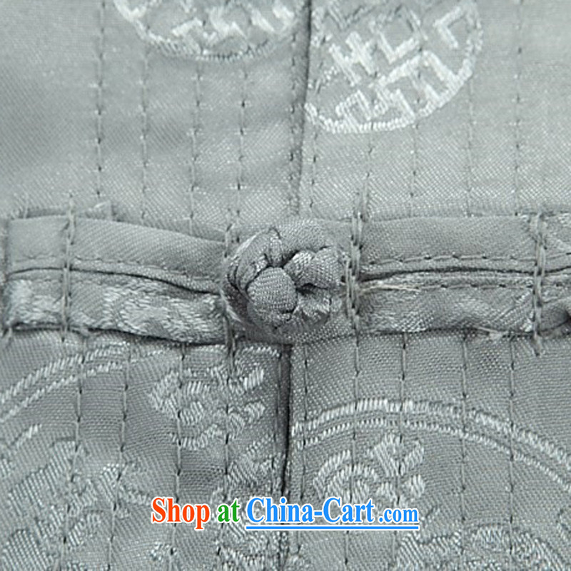 The Carolina boys spring/summer men's Chinese package short-sleeve older people in China, and the Chinese grandfather summer gray package XXXL, the Carolina boys (AICAROLINA), on-line shopping