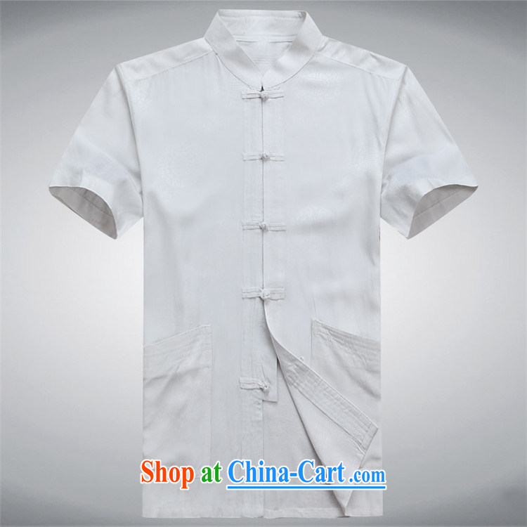 The Carolina boys men's summer, older Ethnic Wind and the Code father Chinese men and a short-sleeved T-shirt blue XXXL pictures, price, brand platters! Elections are good character, the national distribution, so why buy now enjoy more preferential! Health