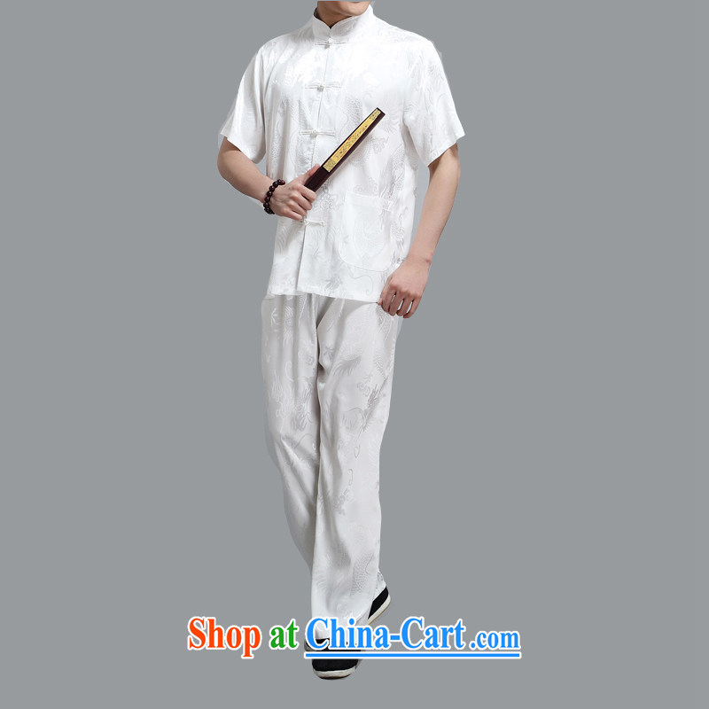 The Honorable Henry TANG, replacing the summer short-sleeved T-shirt Chinese Han-Ethnic Wind father with Tang package containing white XL, AIDS, Tony Blair (AICAROLINA), shopping on the Internet