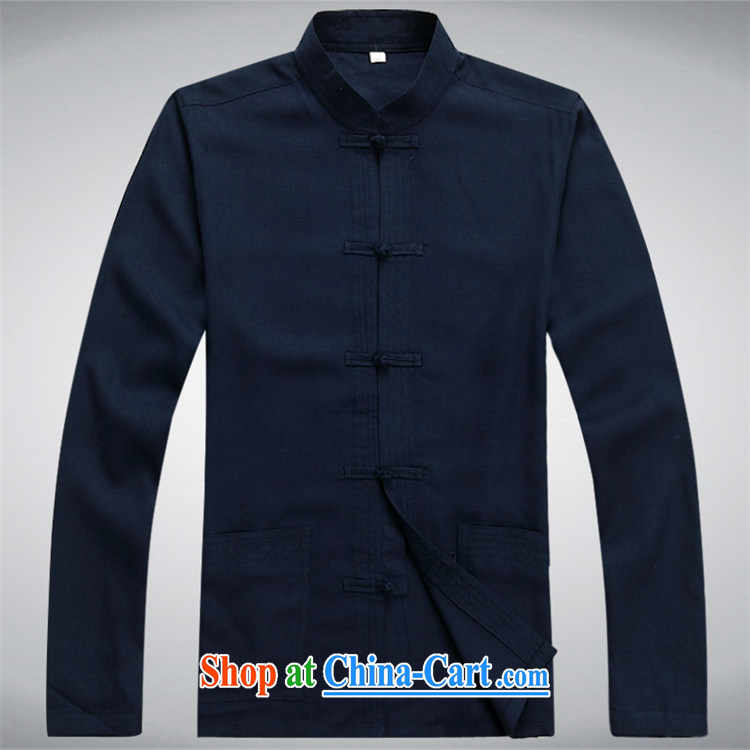 The chestnut mouse Tang with Chinese-tie linen long-sleeved jacket shirt, older men, and larger long-sleeved Chinese Package white package XXXL pictures, price, brand platters! Elections are good character, the national distribution, so why buy now enjoy more preferential! Health