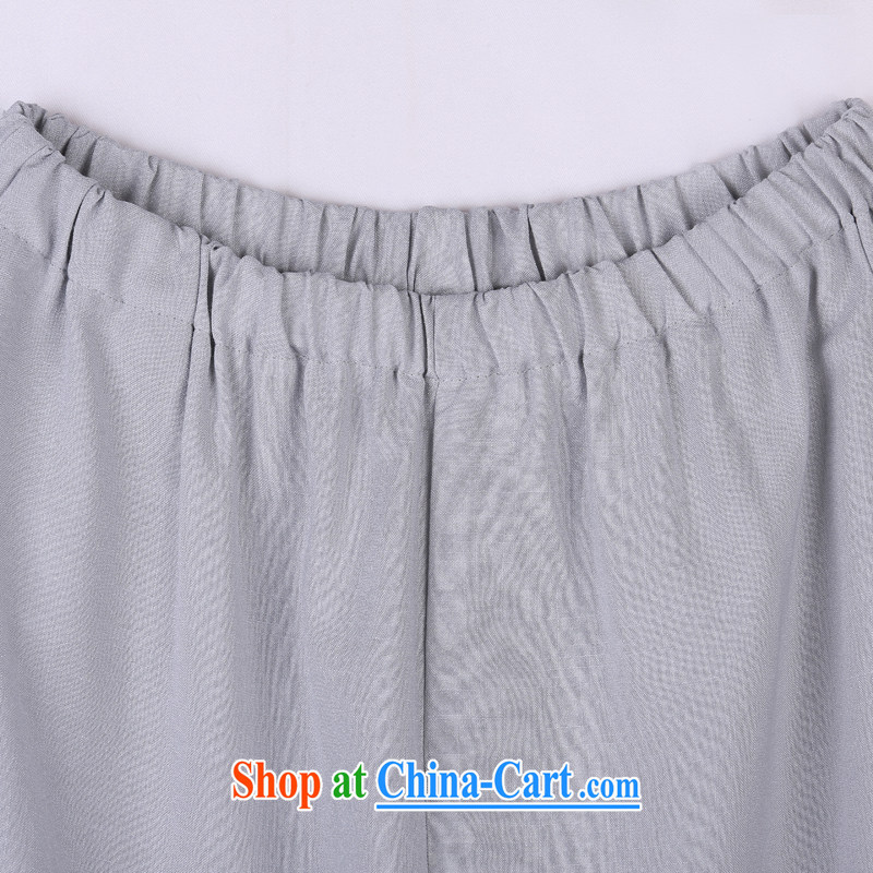 2015 spring and summer with new products, the BMW China wind Chinese pants, old Tang pants 14 gray XXXXL, federal core Chai health, shopping on the Internet