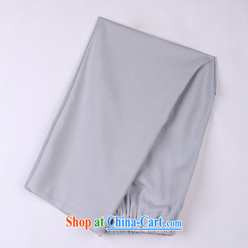 2015 spring and summer with new products, the BMW China wind Chinese pants, old Tang pants 14 gray XXXXL, federal core Chai health, shopping on the Internet