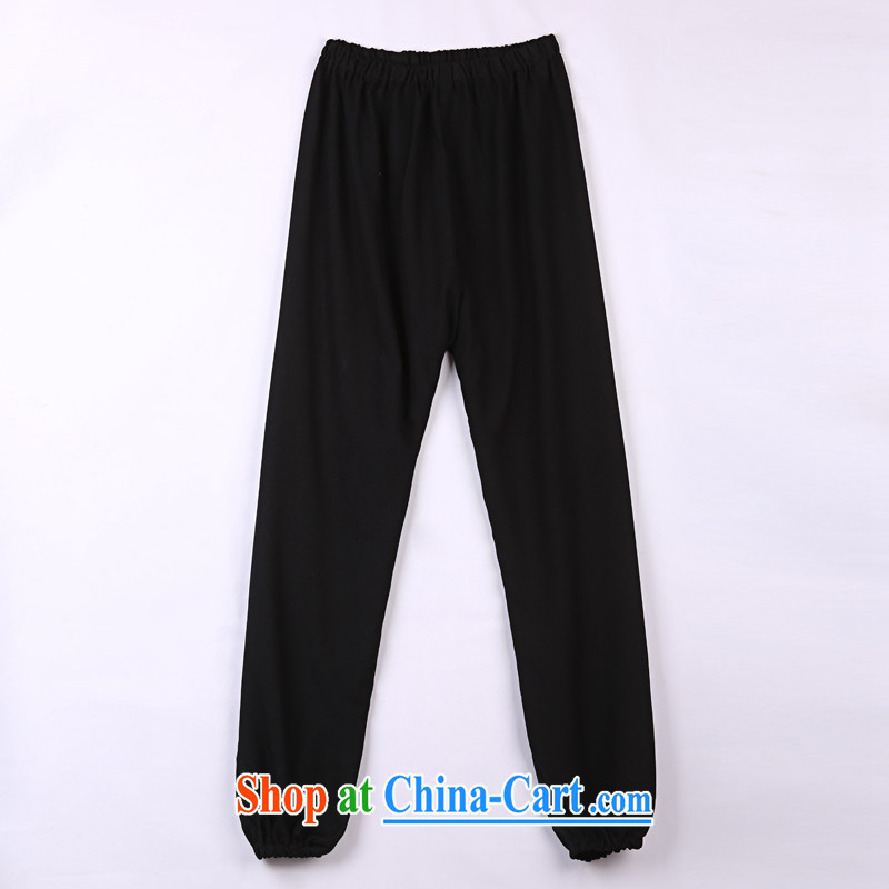 2015 spring and summer with new products, the BMW China wind Chinese pants older short pants 16 black XXXXL