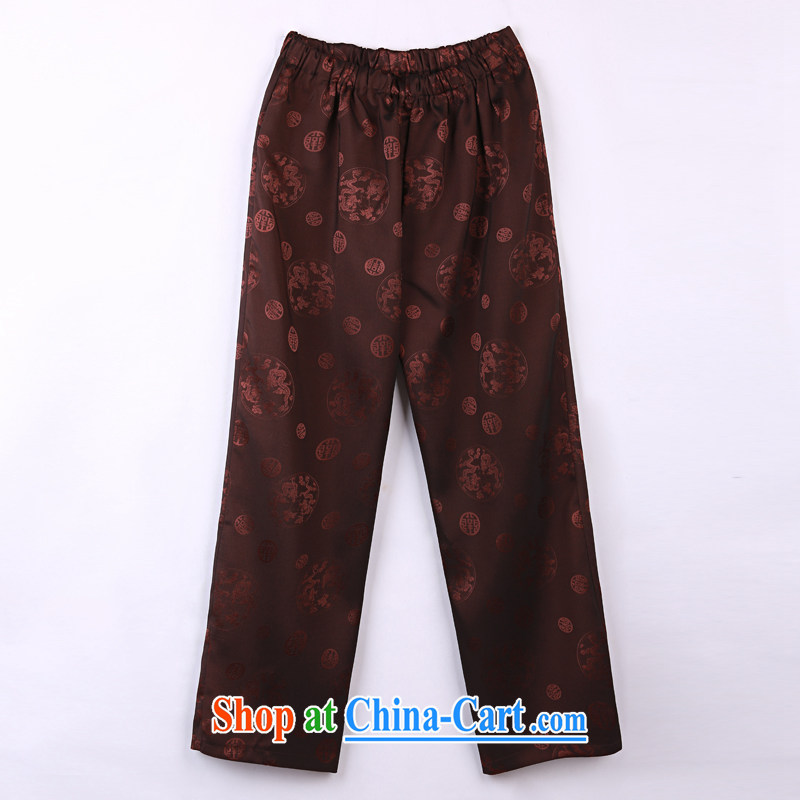 2015 spring and summer with new products, the BMW China wind Chinese pants, old Tang pants 18 mauve XXXXL, federal core Chai, who, on-line shopping
