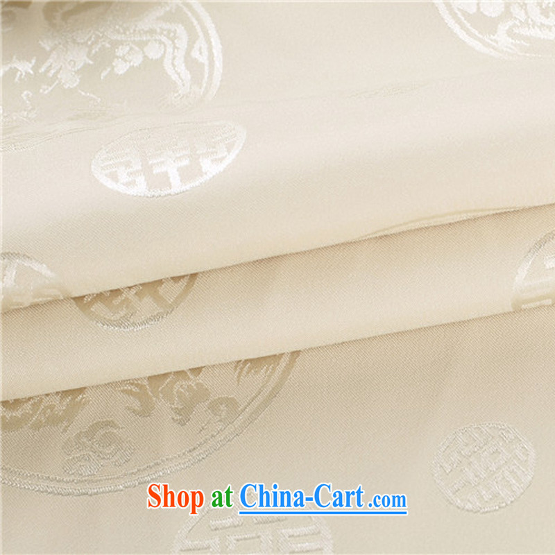 The Luo, middle-aged men with short set short-sleeved middle-aged and elderly father with Tang replace cynosure serving men Tang with gold 4 XL, the Tony Blair (AICAROLINA), online shopping
