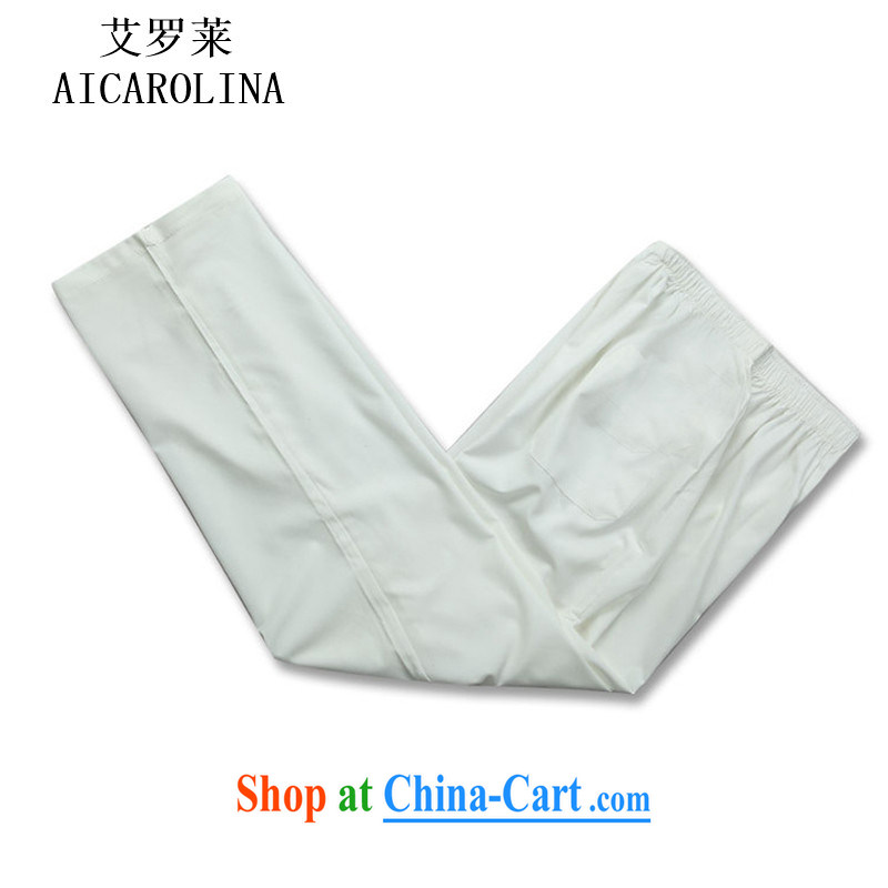 The new, spring and autumn, the middle-aged and older Chinese men's long-sleeved Kit Chinese Chinese middle-aged men's T-shirt white package XXXL, the Tony Blair (AICAROLINA), shopping on the Internet