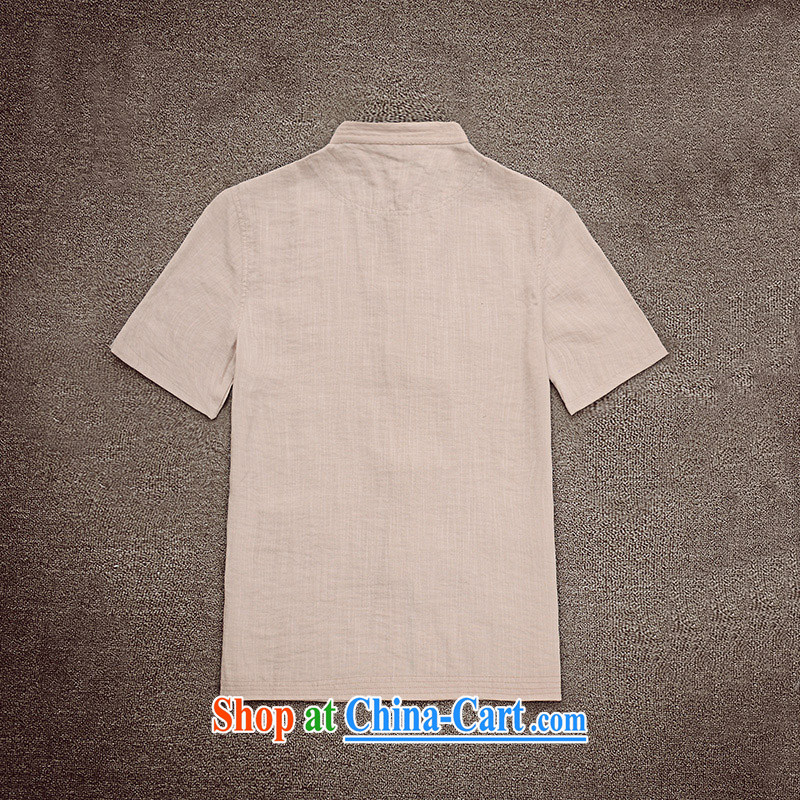 Dan Jie Shi (DANJIESHI) 2015 summer fashion new short-sleeved shirt China wind-tie the material on T-shirt casual Chinese and smock color 185/100, Dan Jie Shi (DAN JIE SHI), shopping on the Internet