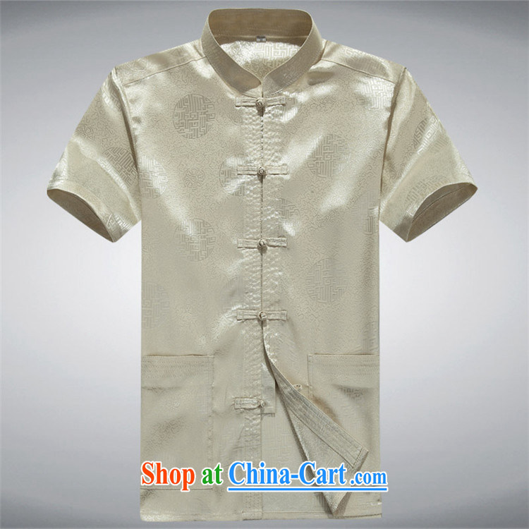 kyung-ho covered by men's short-sleeved Chinese men Tang replace summer T-shirt hand-tie white XXXL pictures, price, brand platters! Elections are good character, the national distribution, so why buy now enjoy more preferential! Health