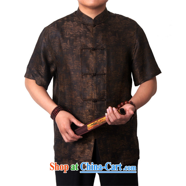 Sureyou new Chinese men and elderly people in Hong Kong cloud yarn leisure short-sleeved, older Chinese, for breathable National Service Hong Kong cloud yarn and brown 1518 190 pictures, price, brand platters! Elections are good character, the national distribution, so why buy now enjoy more preferential! Health