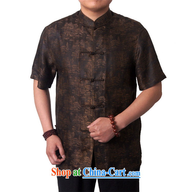 Sureyou new Chinese men and elderly people in Hong Kong cloud yarn leisure short-sleeved, older Chinese, for breathable National Service Hong Kong cloud yarn and brown 1518 190 pictures, price, brand platters! Elections are good character, the national distribution, so why buy now enjoy more preferential! Health