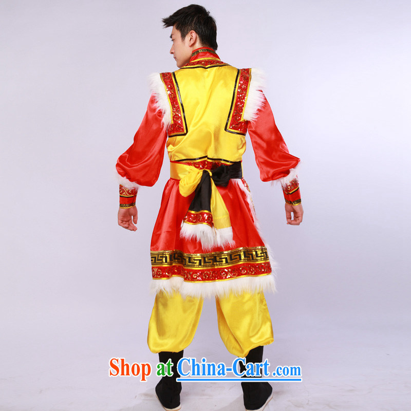 New Mongolian dance and Fashion Show clothing red costume dancers costumes, music, and shopping on the Internet