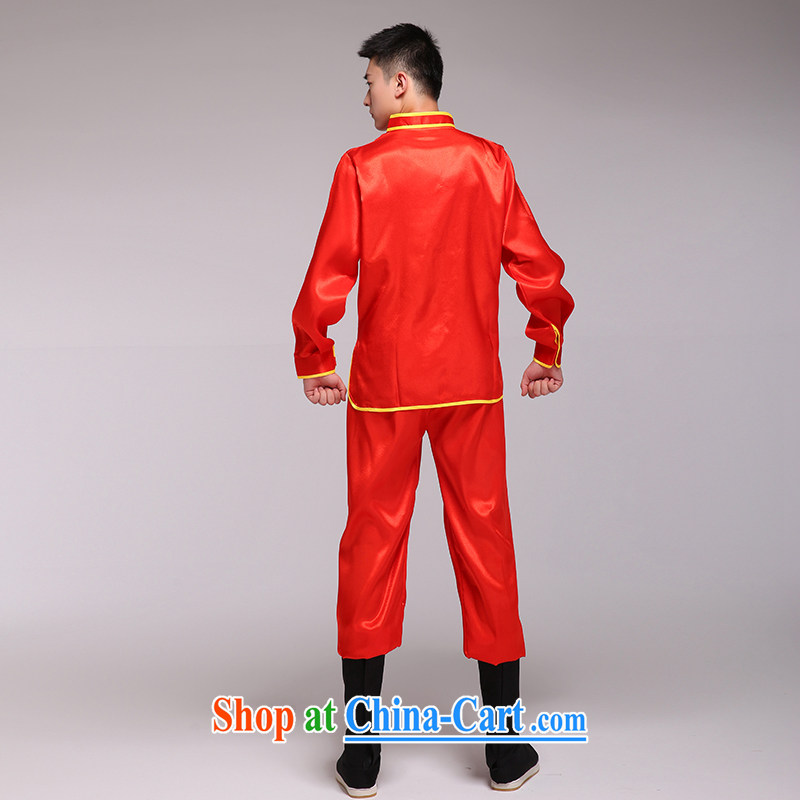 Boy, Dragon in the dragon yangko dance costumes Dragon Ta Kwu Ling take Car Show 轿夫 red are Code, since in that online shopping