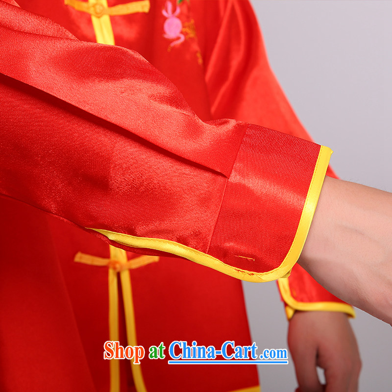 Boy, Dragon in the dragon yangko dance costumes Dragon Ta Kwu Ling take Car Show 轿夫 red are Code, since in that online shopping