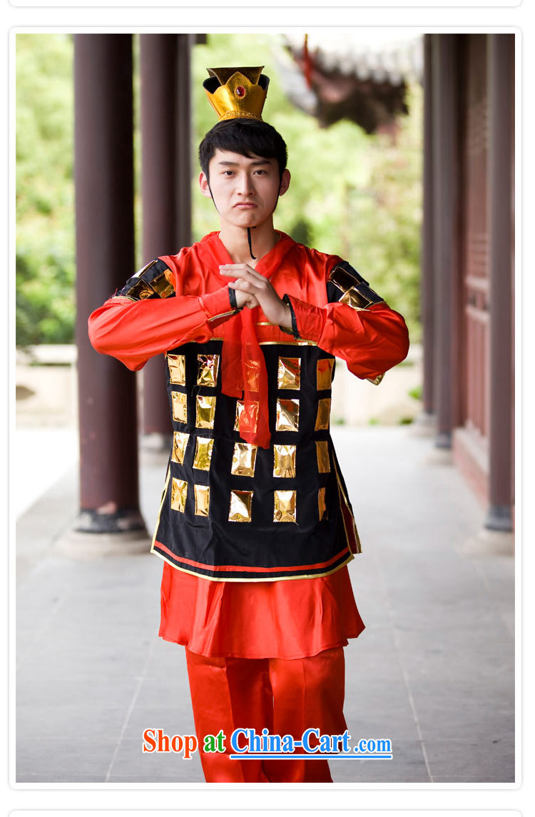 Terra Cotta Warriors clothing videos costumes armor Samurai classical dance clothing drama cosplay costumes red are code pictures, price, brand platters! Elections are good character, the national distribution, so why buy now enjoy more preferential! Health