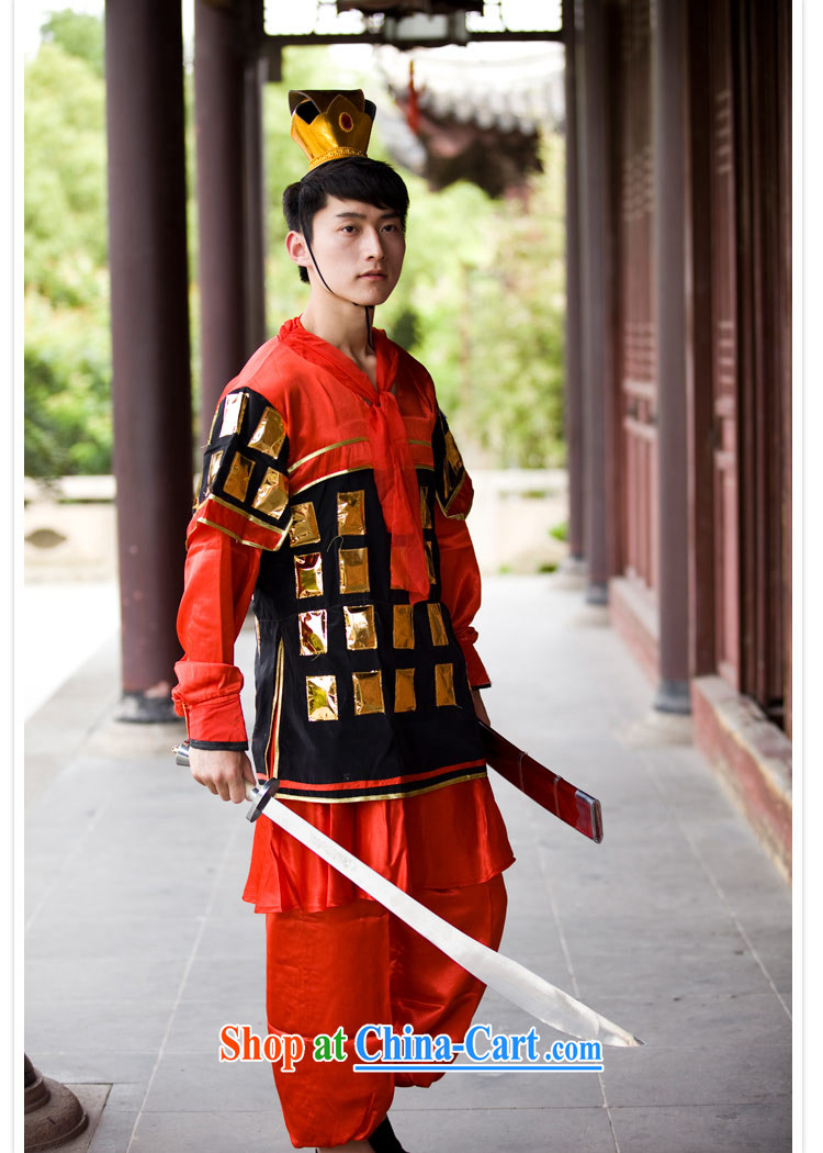 Terra Cotta Warriors clothing videos costumes armor Samurai classical dance clothing drama cosplay costumes red are code pictures, price, brand platters! Elections are good character, the national distribution, so why buy now enjoy more preferential! Health