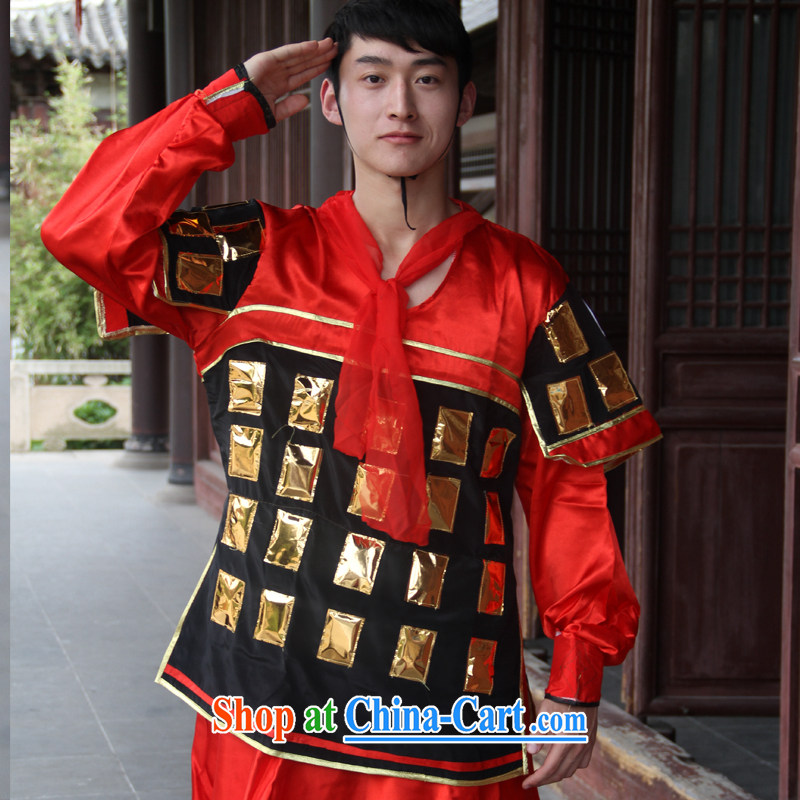 Terra Cotta Warriors clothing videos costumes armor Samurai classical dance clothing drama cosplay costumes red are code
