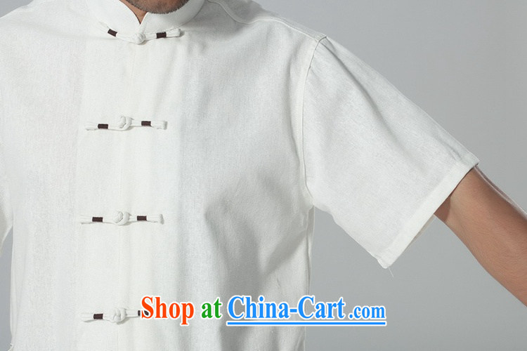 In accordance with the conditions and in the summer, men's National wind shirt and collar embroidered single row for father with a short-sleeved Chinese T-shirt LGD/M 0058 # -B dark blue 3XL pictures, price, brand platters! Elections are good character, the national distribution, so why buy now enjoy more preferential! Health
