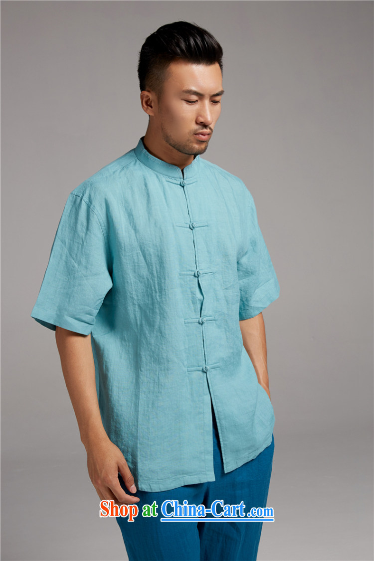 All elections Ramadan's mission as soon as possible and replace the spring and summer, new men's China wind, leading the charge-back solid color T-shirt 1354 blue XXXL pictures, price, brand platters! Elections are good character, the national distribution, so why buy now enjoy more preferential! Health