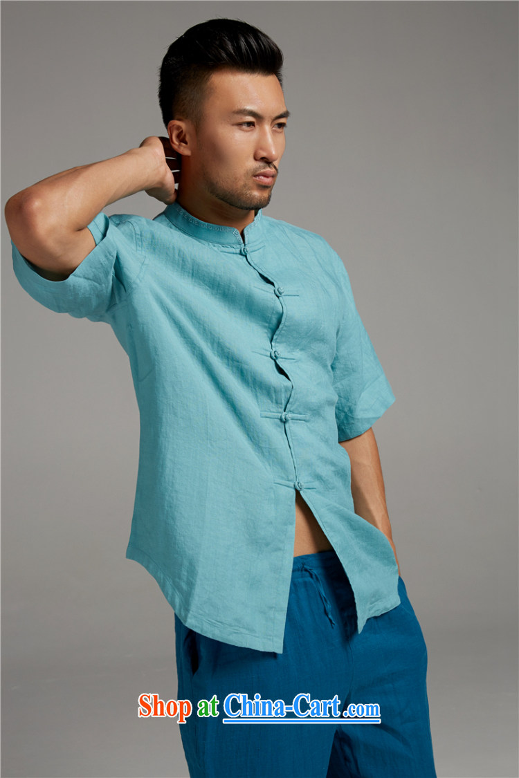 All elections Ramadan's mission as soon as possible and replace the spring and summer, new men's China wind, leading the charge-back solid color T-shirt 1354 blue XXXL pictures, price, brand platters! Elections are good character, the national distribution, so why buy now enjoy more preferential! Health