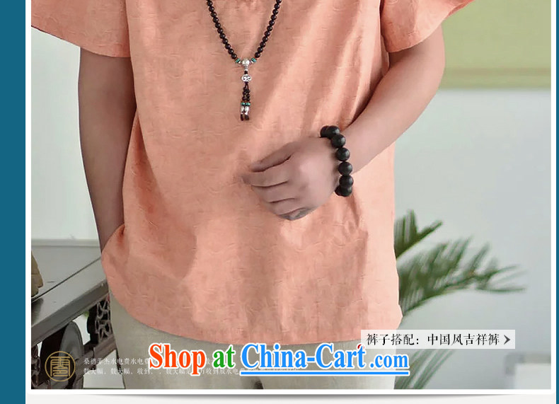 Hill People Movement China wind retro-tie Chinese shirt loose T-shirt short-sleeved shirt T Young Men's summer light gray XXL pictures, price, brand platters! Elections are good character, the national distribution, so why buy now enjoy more preferential! Health