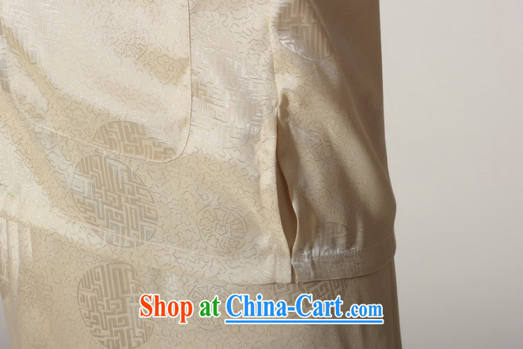 And Jing Ge older Chinese men's spring and summer, for silk long-sleeved Kit Chinese men kung fu Kit Tai Chi uniforms M 0049 - D gold XXL recommendations 180 - 210 Jack pictures, price, brand platters! Elections are good character, the national distribution, so why buy now enjoy more preferential! Health