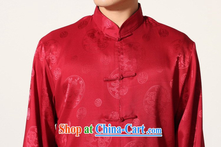 And Jing Ge older Chinese men and summer, for silk men's long-sleeved package the code men's kung fu Kit white XXXL pictures, price, brand platters! Elections are good character, the national distribution, so why buy now enjoy more preferential! Health