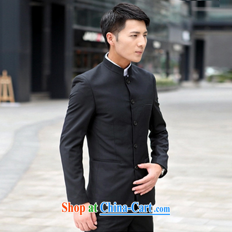 Property is property, and China and smock for young men set the groom suits wedding dress hidden cyan XXL/180, and a language (wuyouwuyu), and shopping on the Internet