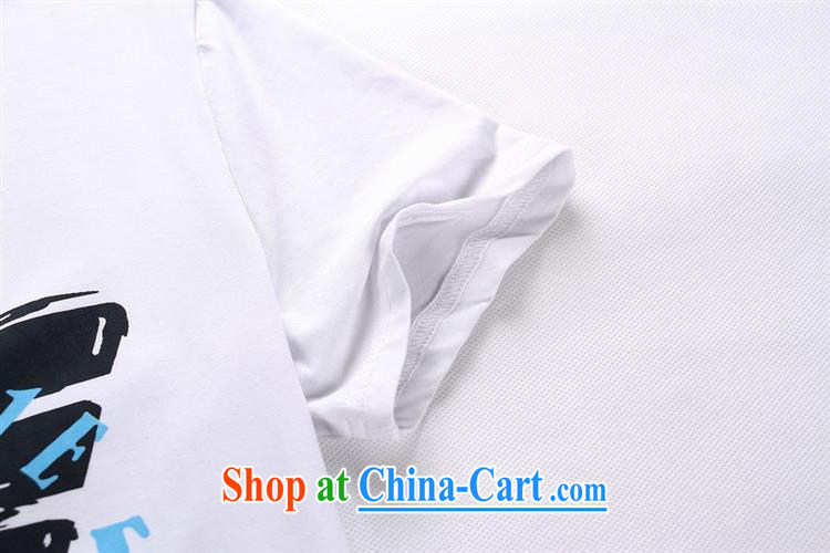 9 month female * 2015 summer new men with leisure short-sleeved T shirt alphanumeric stamp duty cotton cultivating sweater white XXL pictures, price, brand platters! Elections are good character, the national distribution, so why buy now enjoy more preferential! Health