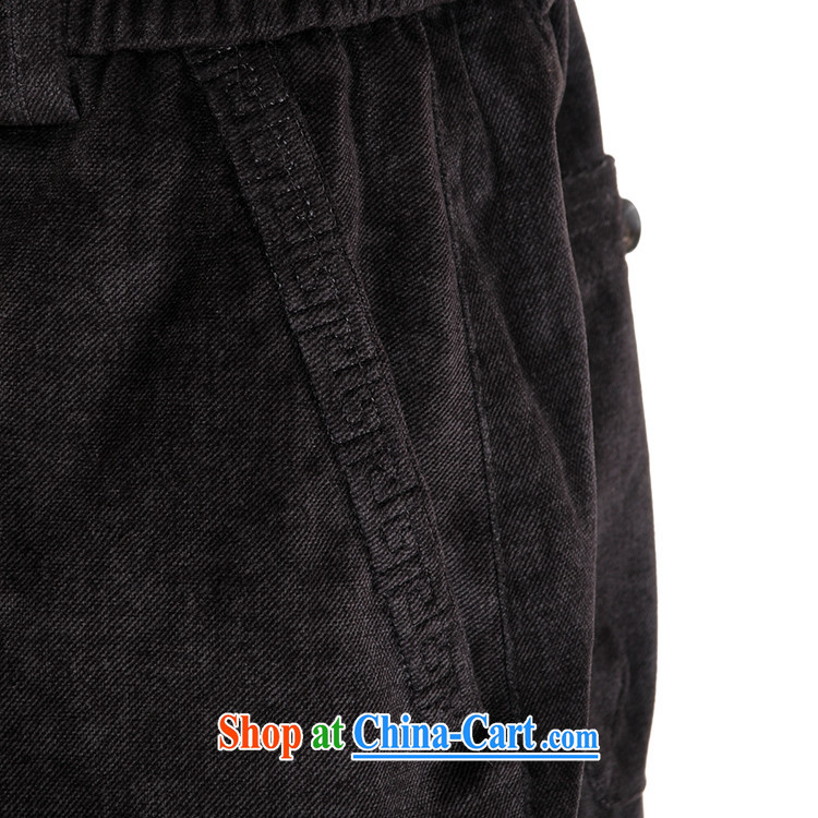De-tong Itanium cloud autumn and winter men's short pants, thick pants business is version-the elder black XXXL pictures, price, brand platters! Elections are good character, the national distribution, so why buy now enjoy more preferential! Health