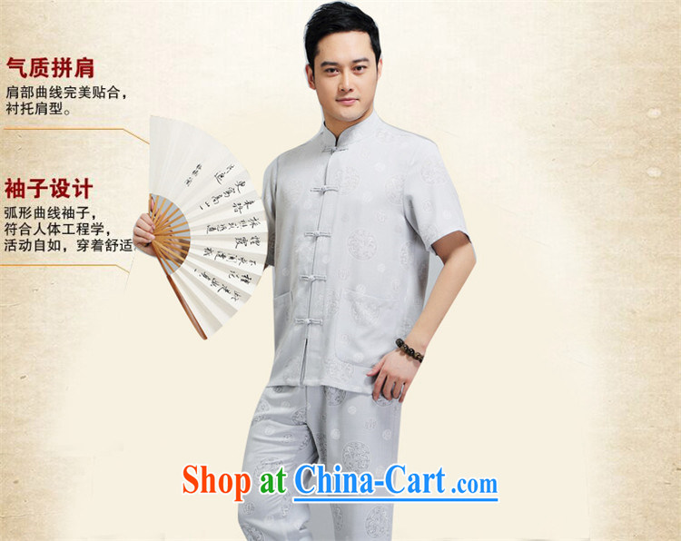 The Law, summer 2015 Chinese middle-aged Hon Michael Mak Kwok-fung Man Kit Tang is casual dress light gray 4 XL/190 pictures, price, brand platters! Elections are good character, the national distribution, so why buy now enjoy more preferential! Health