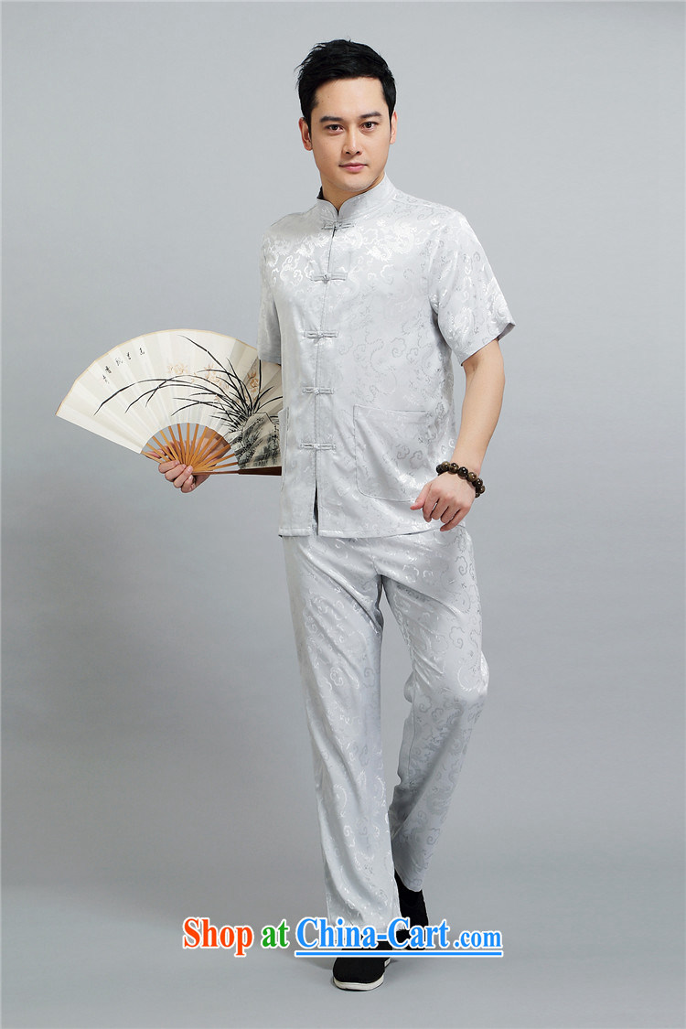 The Carolina boys men's middle-aged and older Chinese men's short-sleeved middle-aged father older persons with short package half sleeve China wind male red 4 XL/190 pictures, price, brand platters! Elections are good character, the national distribution, so why buy now enjoy more preferential! Health