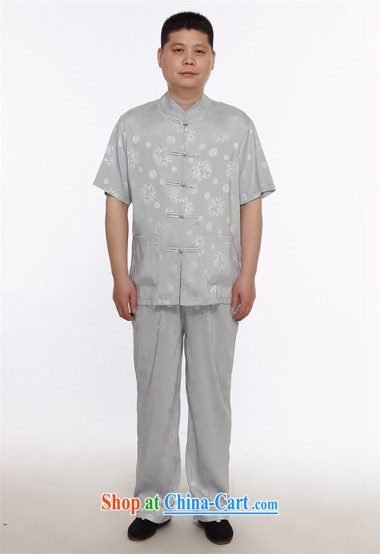 The Honorable Henry Tang, the men's summer short-sleeved middle-aged and older Chinese short-sleeved men's package middle-aged father with silver XXXL pictures, price, brand platters! Elections are good character, the national distribution, so why buy now enjoy more preferential! Health
