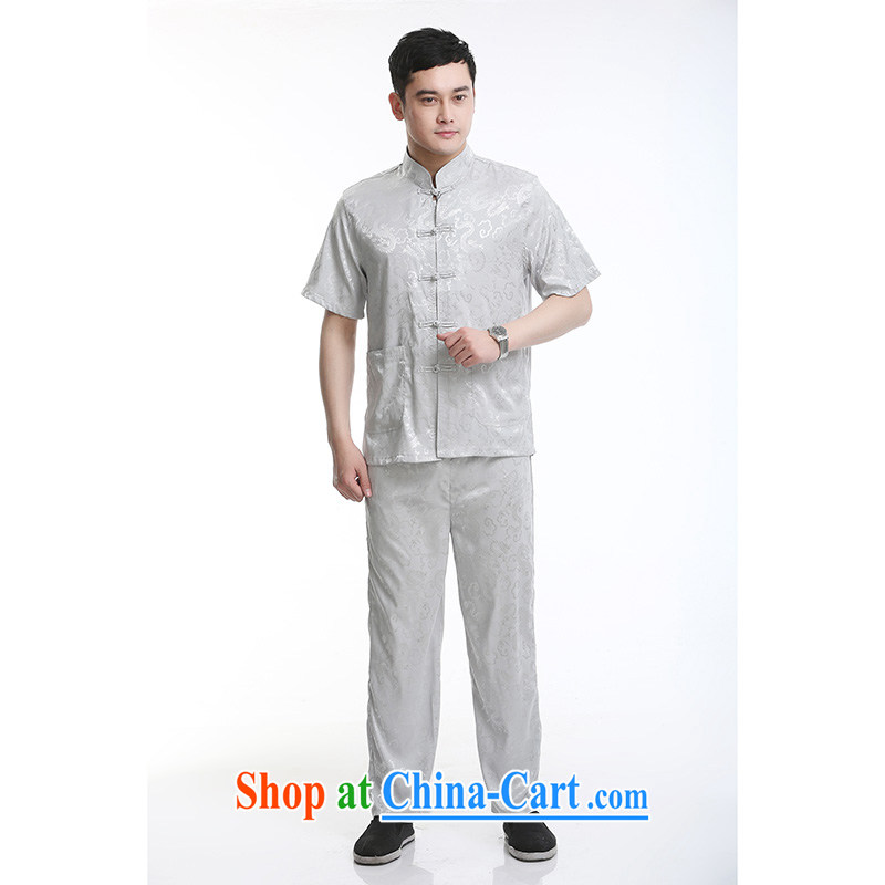 100 brigade Bailv summer stylish thin disk for casual, short-sleeved comfortable elasticated trousers men's kit light gray 190,100 brigade (Bailv), and, on-line shopping