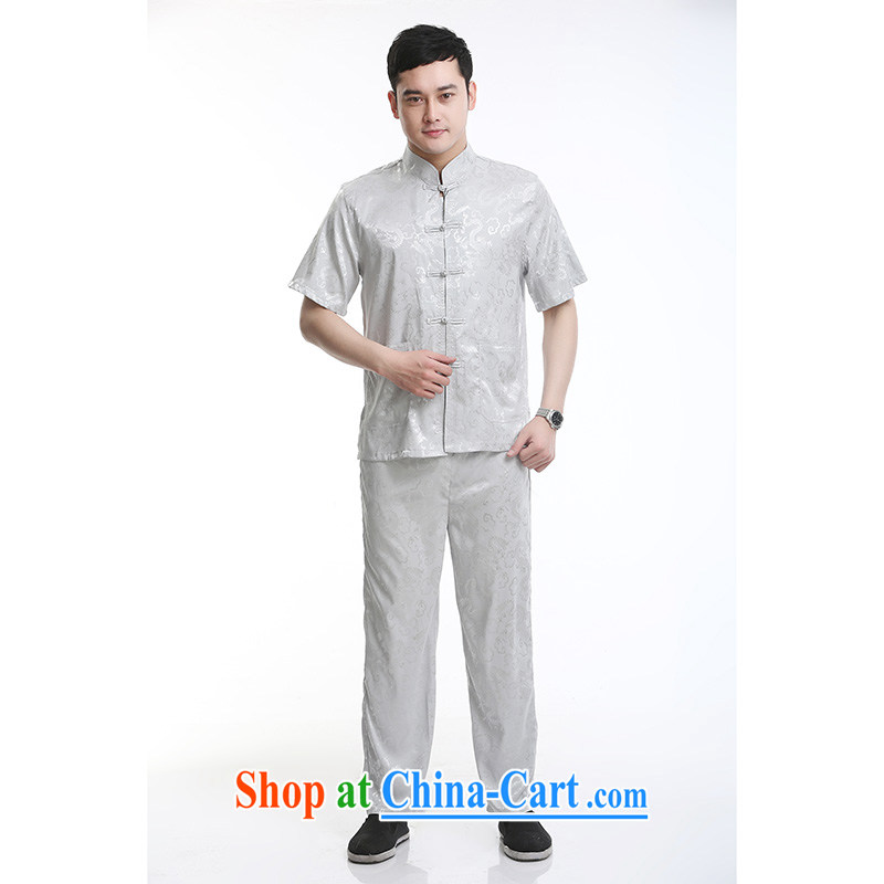 100 brigade Bailv summer stylish thin disk for casual, short-sleeved comfortable elasticated trousers men's kit light gray 190,100 brigade (Bailv), and, on-line shopping